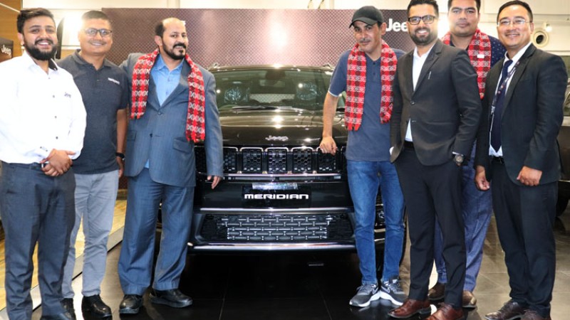 जीप मेरिडियनको डेलिभरी सुरू, एकैदिन ३ वटा हस्तान्तरण