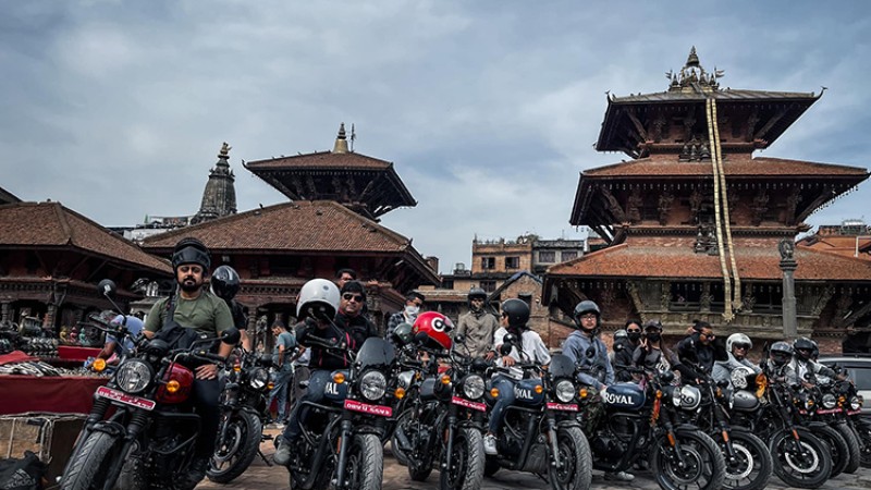 रोयल इनफिल्ड हन्टर हेरिटेज राइड २०२३ सम्पन्न