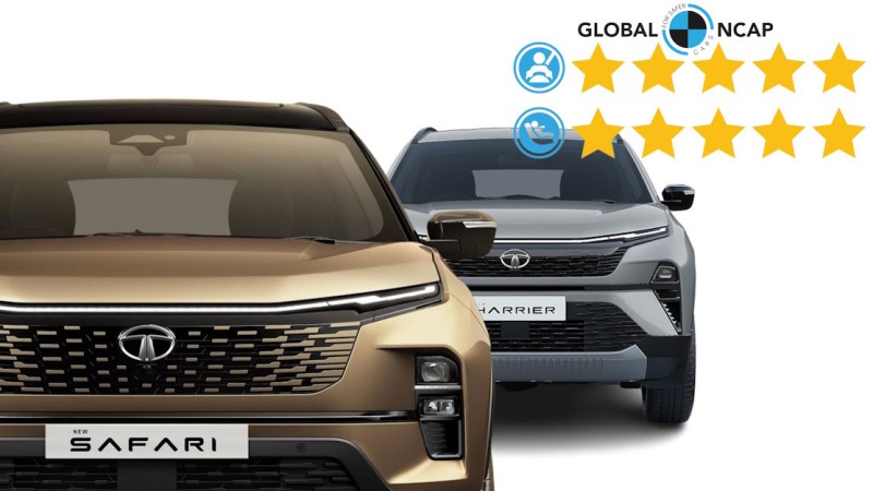 सफारी र ह्यारियर अब ५ स्टार रेटेड