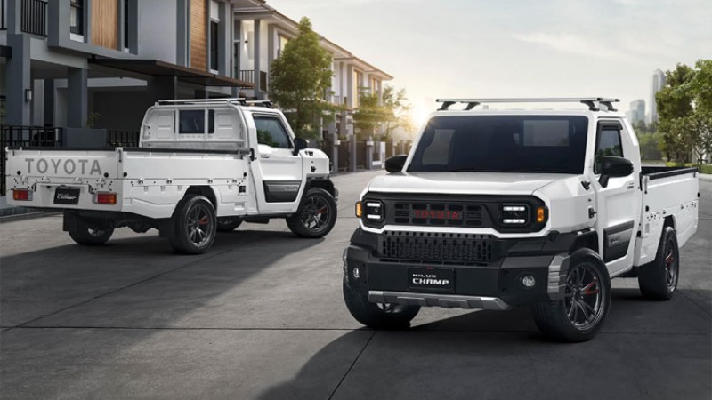 टोयोटाको अफोर्डेबल हाइलक्स च्याम्प थाइल्याण्डमा लन्च