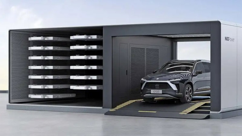 कारको ‘ब्याट्री स्वाप सेन्टर’ निर्माणमा आक्रमक नियो, ५ मिनेटमै ब्याट्री परिवर्तन