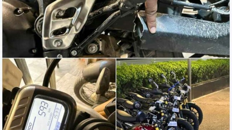 ५९३ किलोमिटर मात्रै चलेको नयाँ मोटरसाइकल भाँचिएपछि…