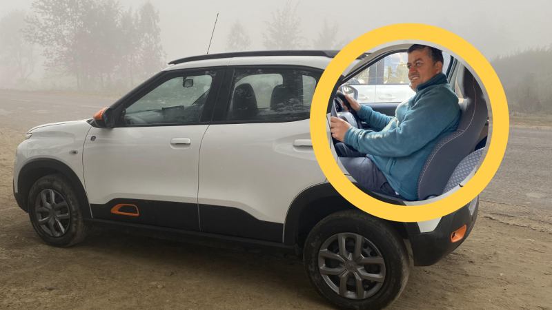 ई-सीथ्रीको ५०० किलोमिटर ड्राइभ : औसत कारमा, लग्जरी यात्रा