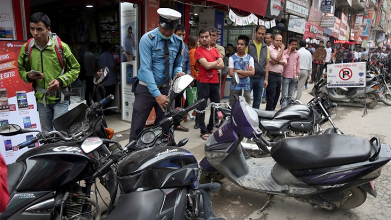न्यूरोड जानेले मोटरसाइकल कहाँ पार्किङ गर्ने ? यस्तो छ ब्यवस्था