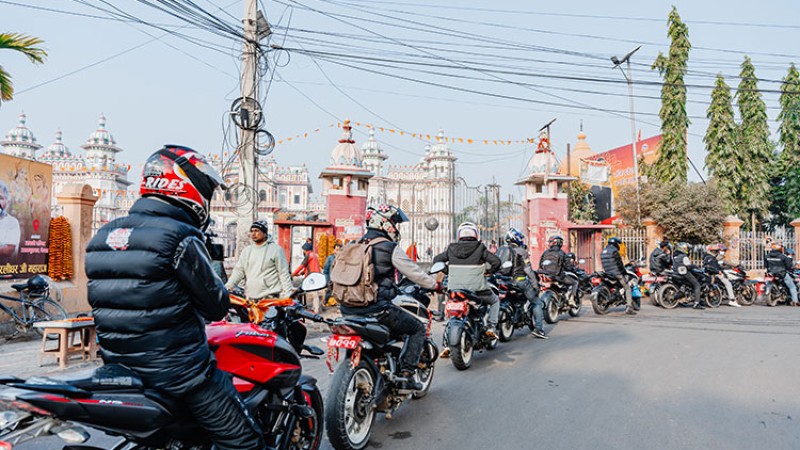 बजाजले गर्‍यो देशकै ठूलो कम्यूनीटी राइड, सहभागिदेखि समूदायलाई उपहार
