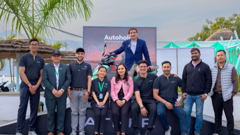 एथरको इलेक्ट्रीक दुई पाङ्ग्रेमा आक्रमक मुभ, पोखरा नयाँ गन्तब्य