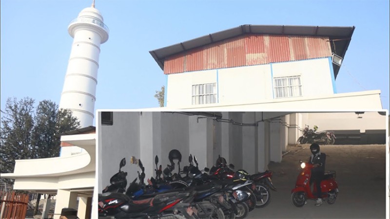 ‘सेतो टावर’मा पार्किङ नरोक्ने बालेनको जवाफ