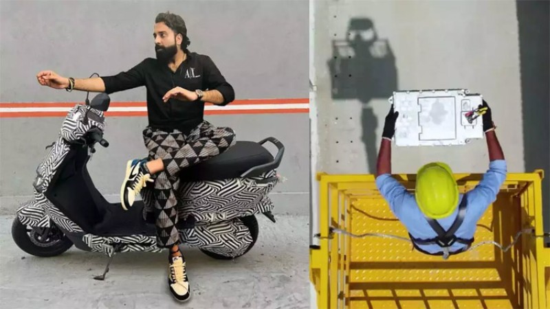 एथरको ब्याट्री ४० फिट माथिबाट जमिनमा खसालेर ‘ड्रप टेस्ट’