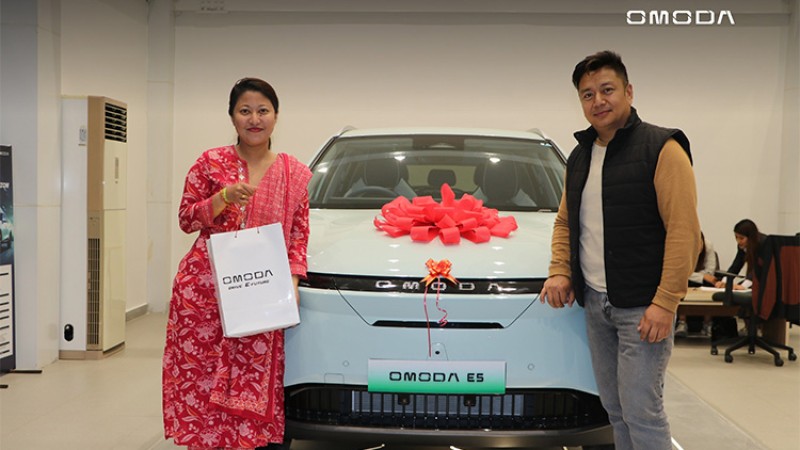ओमोडाले सुरू गर्‍यो ई-५ को डेलिभरी, मूल्य २ लाख ५० हजारले बढ्ने