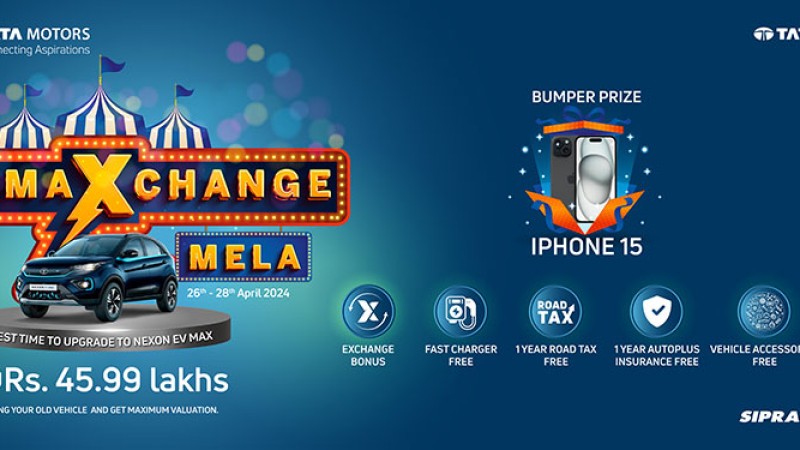 टाटाको म्याक्सचेन्ज मेला हुँदै, फास्ट चार्जरसहित अन्य धेरै फाइदा