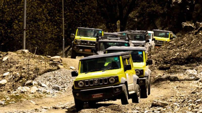 सुजुकी जिम्नीमा रारा एडभेन्चर टुर सम्पन्न