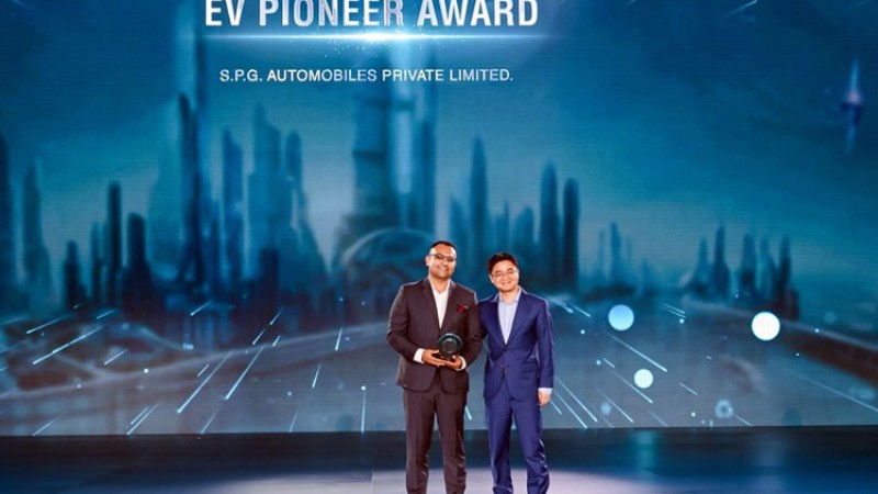 एसपीजी अटोमोबाइल्सले एकैपटक पायो दुई अवार्ड