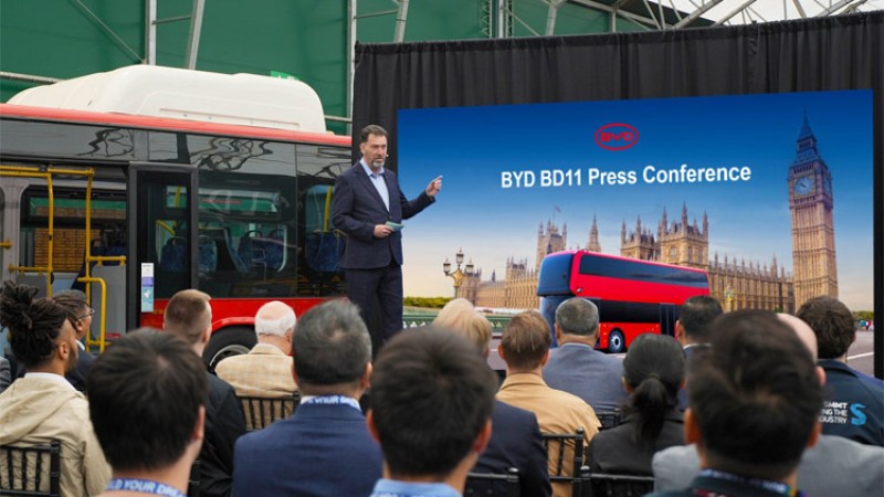 बीवाइडीले प्रयोग गर्‍यो ५३२ किलोवाट आवरको ब्याट्री