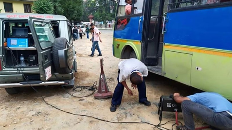 प्रदूषण परिक्षणमा फेल हुने सवारी काठमाडौं प्रवेशमा रोक लगाउने तयारी