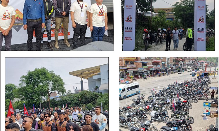 बाइकिङमा नयाँ उचाइ छुँदै रोयल इनफिल्ड, ‘बाइकर फेस्ट २०२४’ सम्पन्न_img