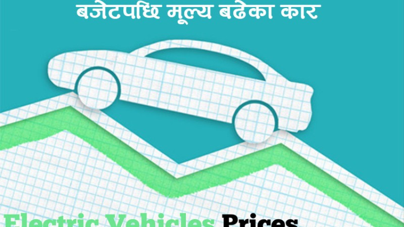 बजेटपछि मूल्य बढेका विद्युतीय कार, कसले कति बढाए ?