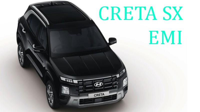 नयाँ क्रेटाको ‘एसएक्स भेरियन्ट’ किन्दा कति पर्छ मासिक किस्ता ?