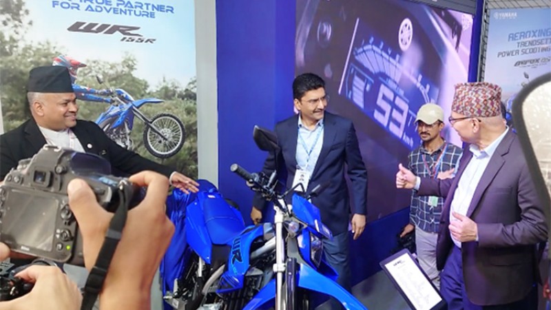 यामाहाको बहुप्रतिक्षित एड्भेन्चर मोटरसाइकल नाडा अटो शोमा सार्वजनिक (भिडियोसहित)