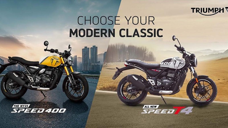 ट्राइम्फका दुई नयाँ मोटरसाइकल सार्वजनिक, नेपाल आउने सम्भावना