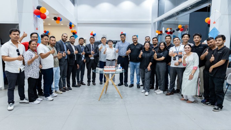 घटस्थापनाको दिन १०० ओमोडा/जेकोका एसयूभी हस्तान्त्रण