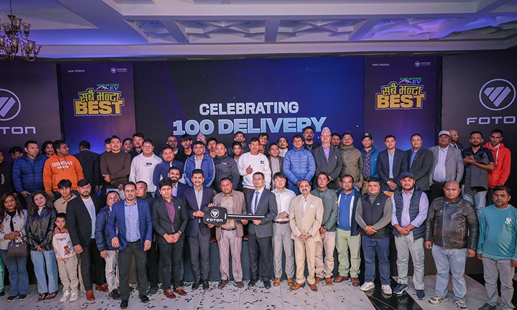 फोटन माउन्टेन ईभी सार्वजनिक, एकैपटक १०० यूनिट डेलिभरी_img