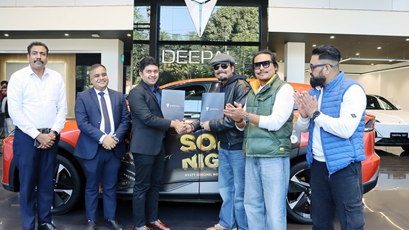 दीपल बन्यो ‘सोनु निगम लाइभ इन नेपाल’को मुख्य प्रायोजक