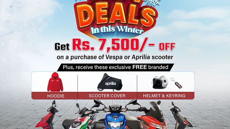 अप्रिलियाको विन्टर फ्री सर्भिस क्याम्प सुरू, यस्ता छन् सुविधा