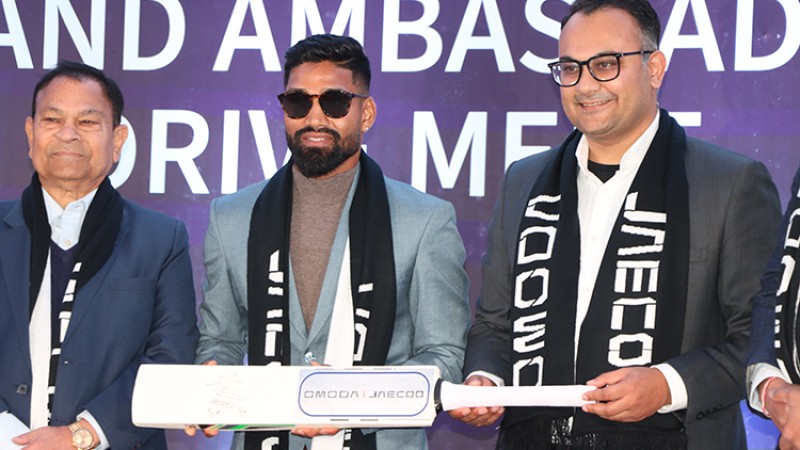 ओमोडा एण्ड जेकोको ब्राण्ड एम्बेसडर बने दीपेन्द्र सिंह ऐरी