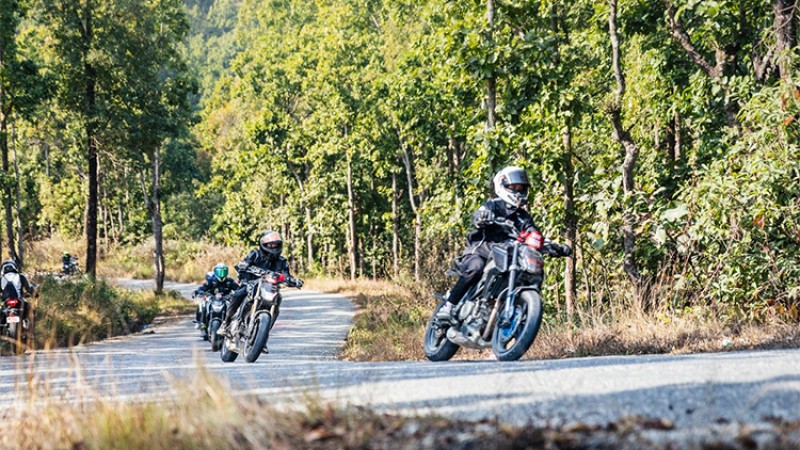 सीएफमोटोको नुवाकोट राइड सम्पन्न