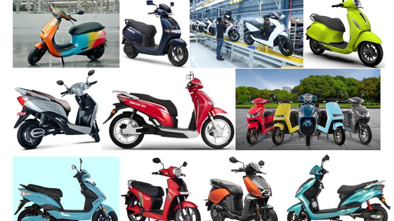 भारतमा बिक्यो ११.४ लाख दुई पाङ्ग्रे ईभी, पहिलो पटक बजाज लिडर