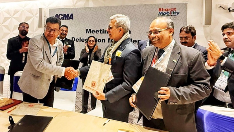नाडा र  भारतीय अटोमोबाइल संस्था बीच ४ बुँदे सम्झौता