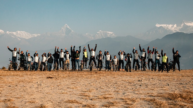ट्रायम्फ लिगेसी राइडको कुश्मा एडिशन सम्पन्न