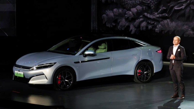 बीवाइडीको ईभी १० मिनेटमै ८० प्रतिशत चार्ज