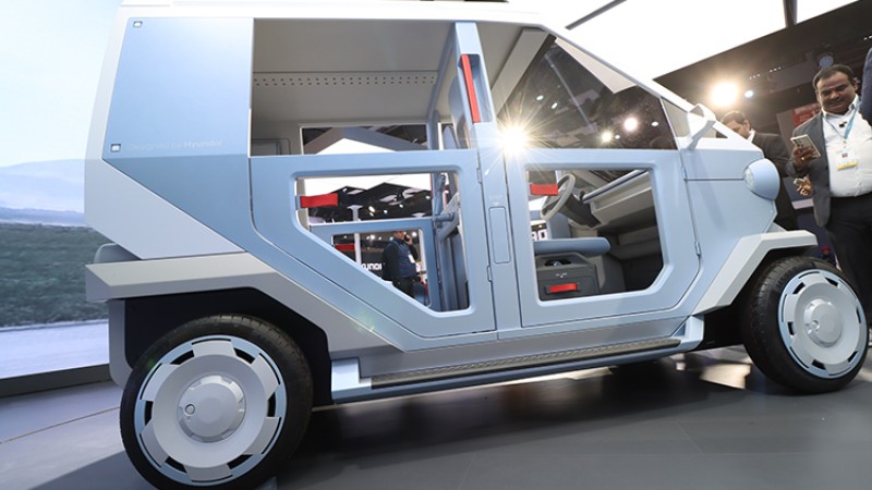 हुन्डाईले देखायो ‘माइक्रो इलेक्ट्रीक मोविलिटी कन्सेप्ट’