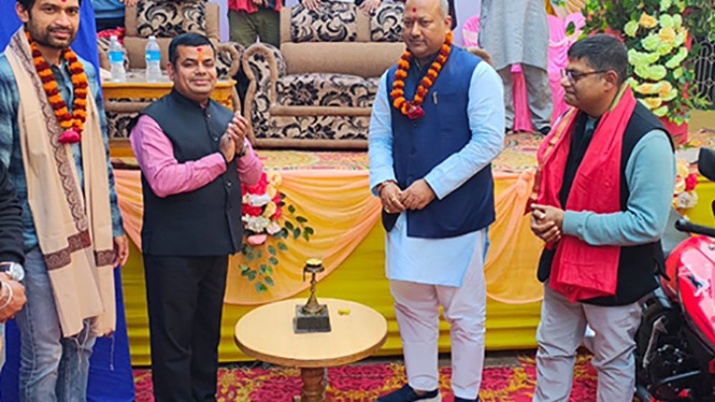 टीभीएसको नयाँ सोरुम जनकपुरमा