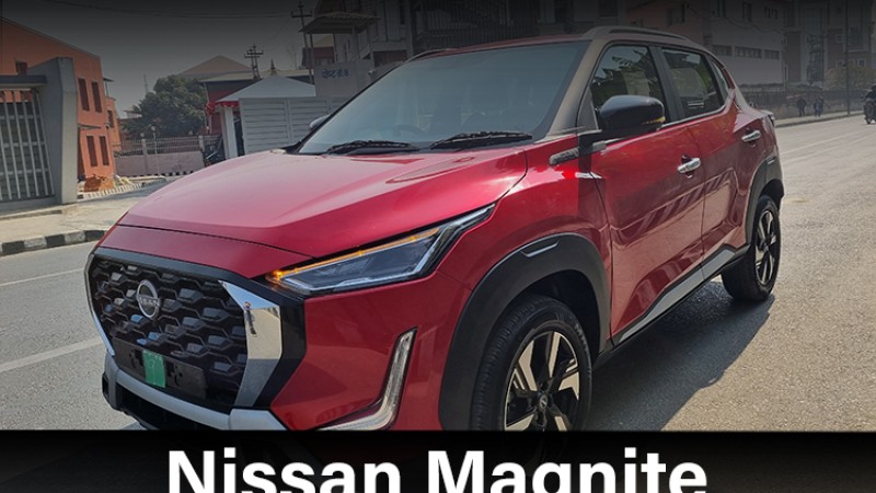 निसान म्याग्नाइटको नयाँ भर्सन काठमाडौंमा, यस्ता छन् परिर्वतन