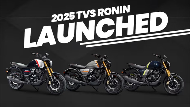 अपडेट भयो टीभीएस रोनीन