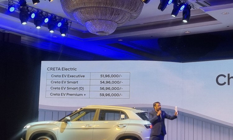 क्रेटा ईभीको सुरुवाती मूल्य ५२ लाख, अन्य भेरियन्टको कति ?_img