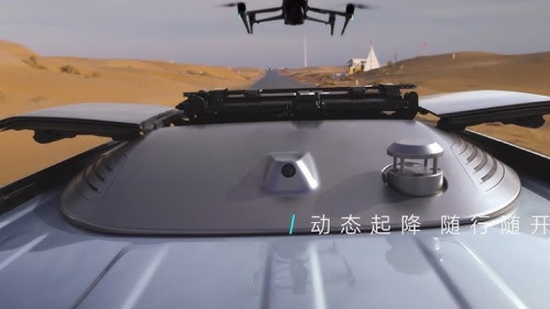 बीवाइडीका कार चलाउँदै, ‘ड्रोन’ उडाउन पाइने