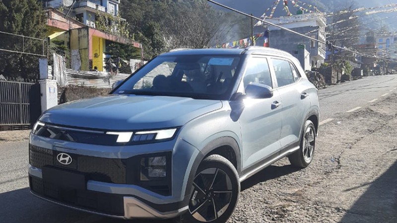 काठमाडौं आइपुग्यो क्रेटा इलेक्ट्रीक