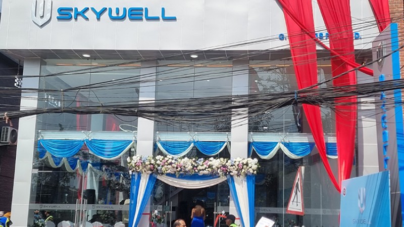 स्काइवेलको नयाँ शोरुम नक्सालमा