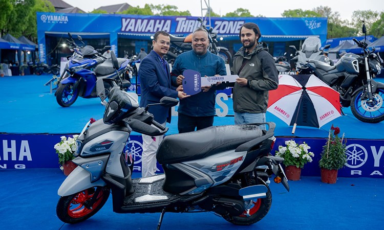 यामाहाको स्कुटर किन्दा अन्जनले जिते १ लाख ५ हजार नगद_img