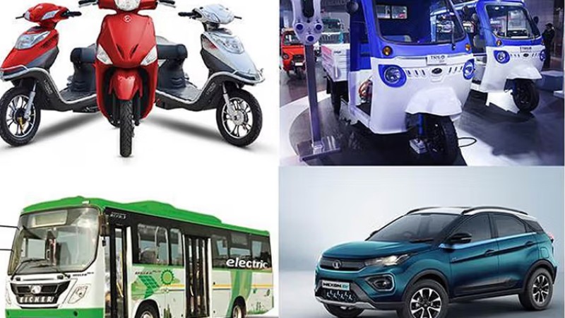 भारतमा १ वर्षमै बिक्यो २० लाख बढी ईभी, कारको हिस्सा कति ?