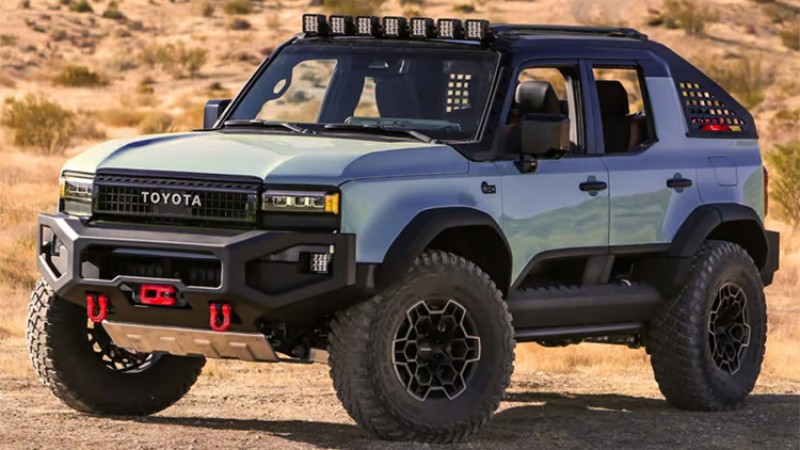 टोयोटाको कन्भर्टेबल अफरोड मोडल ‘ल्याण्ड क्रुजर रक्स’