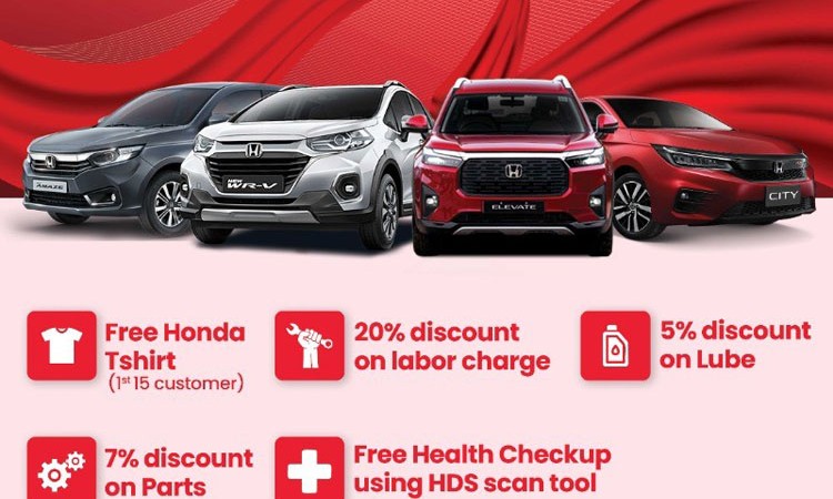 होन्डा इलेभेटको टेष्ट ड्राइभ र फ्री सर्भिस क्याम्प सम्पन्न_img