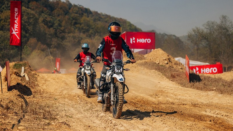 हिरोको एक्सट्रयाक डर्ट राइड आयोजना हुँदै