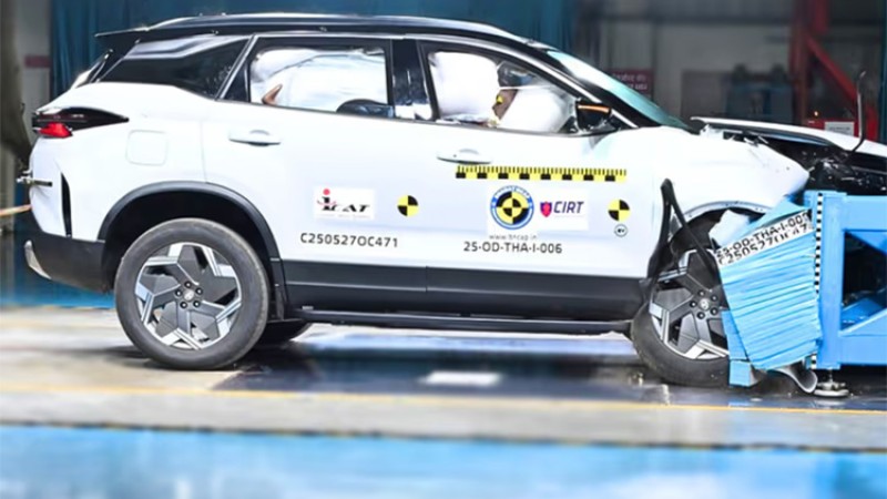 बाहिर आयो टाटा ह्यारीयर ईभीको क्र्यास टेस्ट रिपोर्ट