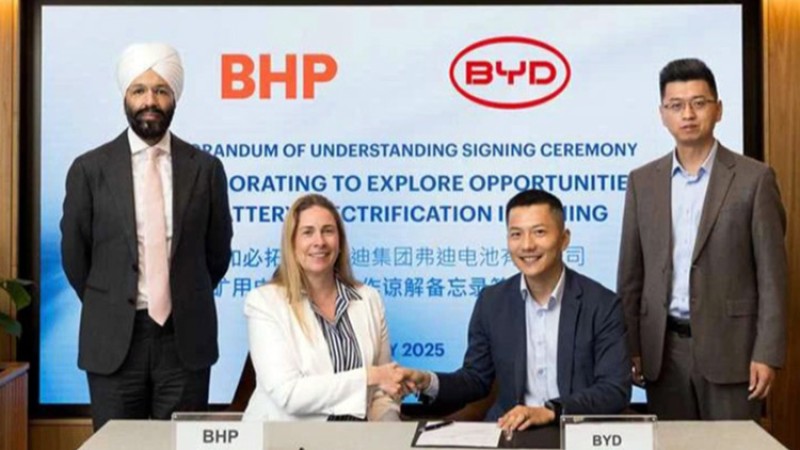 सीएटीएल, बीवाइडी र बीएचपी बीच सम्झौता, किन गरे सहकार्य ?