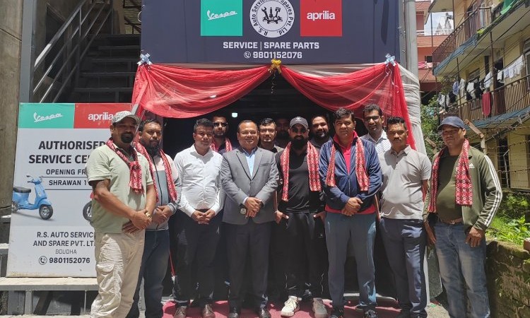 भेष्पा अप्रिलियाले बौद्धमा संचालनमा ल्यायो अत्याधुनिक सर्भिस सेन्टर_img