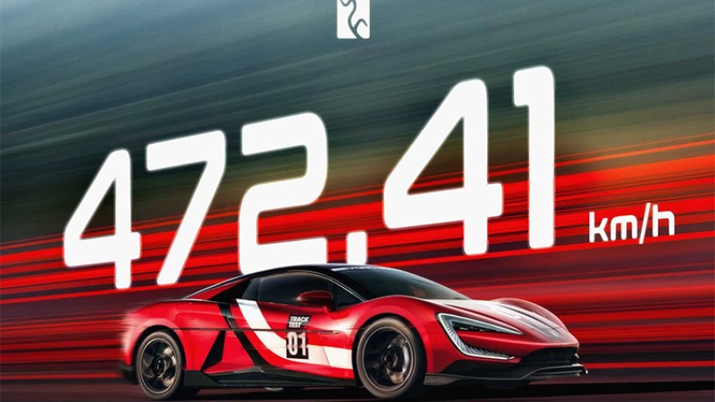 इलेक्ट्रीक कार बीवाइडी ‘याङवाङ यु-नाइन’ले बनायो स्पीडमा विश्व रेकर्ड